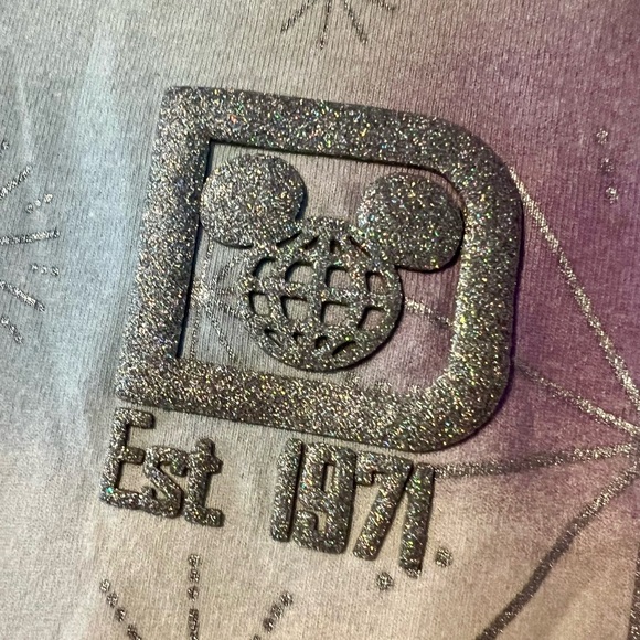 Mickey Mouse and Friends Glitter Disney100 Spirit Jersey in XXL Plus Size - Picture 8 of 10